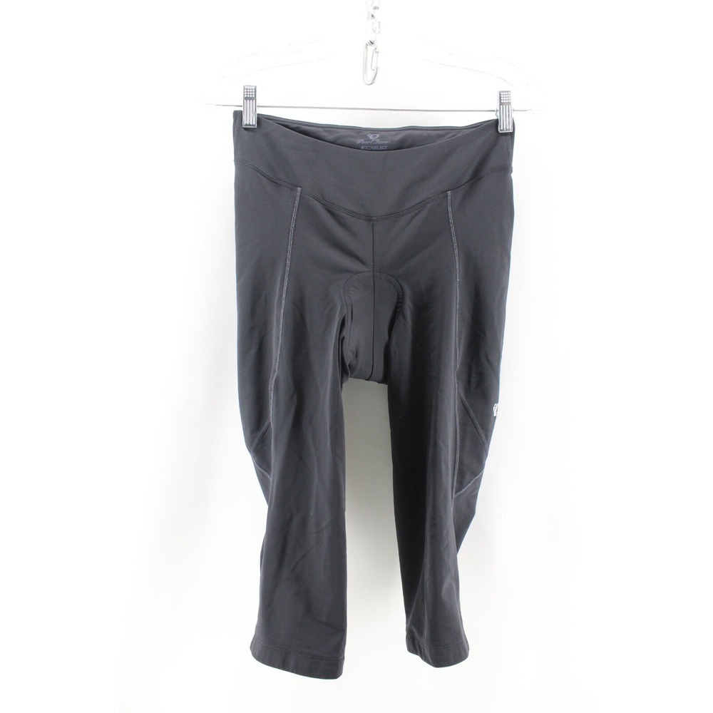 Pearl Izumi Select Women Sugar Knicker Black SZ L Tour 3D Padded Cycling Shorts